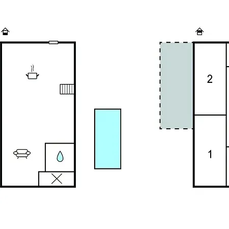 Ferienhaus Traumhaftes Haus In Mit Privatem Swimmingpool, Der Sowohl Drinnen Als *